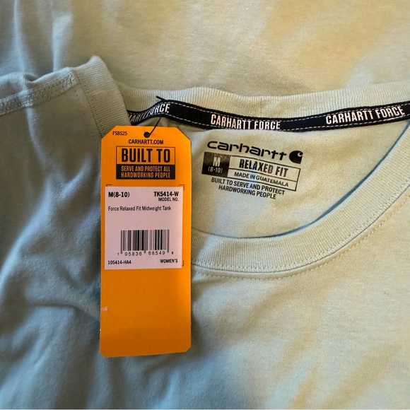 NWT Carhartt Force® Relaxed Fit Tank - Picture 5 of 7